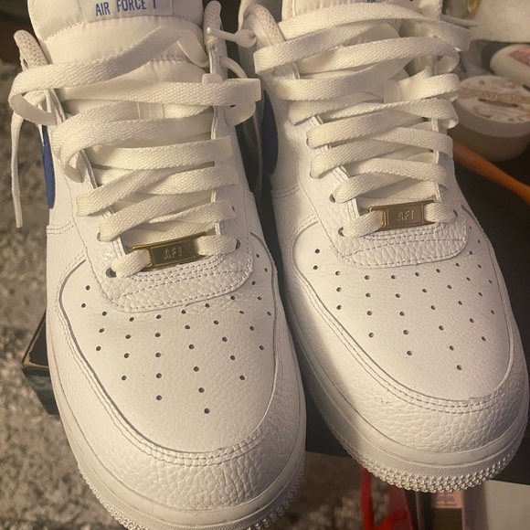 Men’s Air Force Royal Blue and White sneakers size 10.5 - Picture 11 of 15